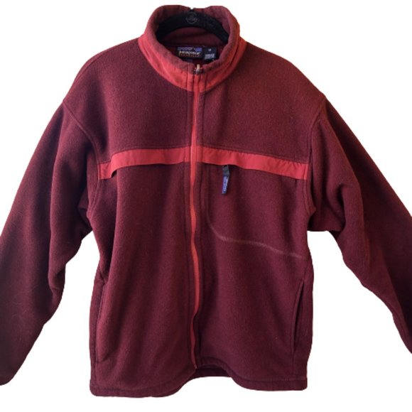 Patagonia Synchilla Fleece Jacket RE-TOOL Full Zip Mens Medium rare - Picture 6 of 12